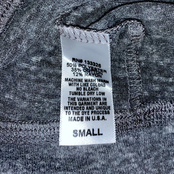 Vintage 80’s OU Scoop-back Top Women’s Size Small - Picture 3 of 12